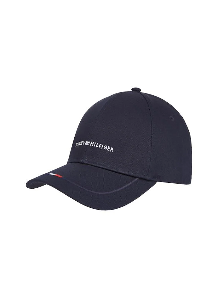 TOMMY HILFIGER Logo Detailed Curved Peak Cap