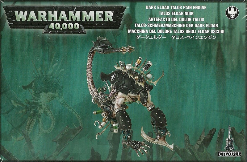 Games Workshop Warhammer 40k Dark Eldar Talos Pain Engine Cronos Parasite Engine Model Kit 1 x Miniature Dark Eldar Assembly Parts Age 12 - Image 3