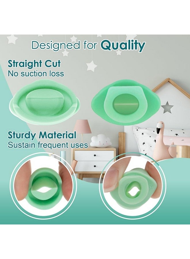 Nenesupply 6pc Duckbill Valves Compatible with Wearable Elvie Breast Pump and Pump Parts Replacement Parts. Made by Nenesupply. Not Original Elvie Valves. Use with Pump Seals. - Image 2