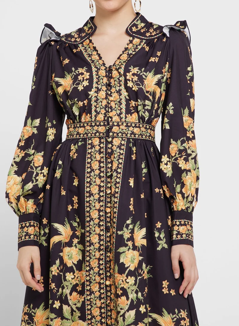 Khizana Floral Printed Dress