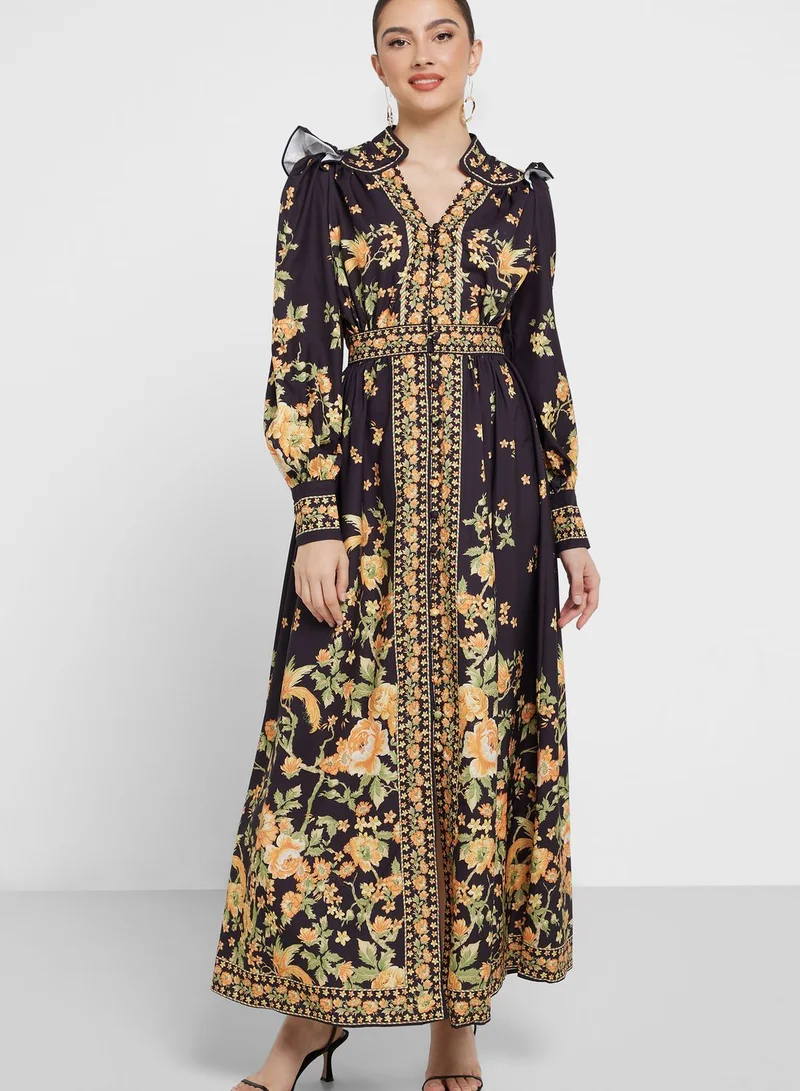 Khizana Floral Printed Dress