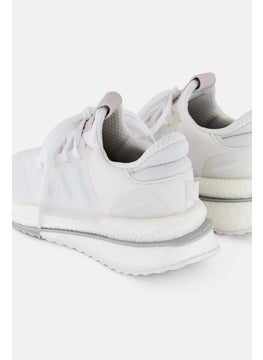 Adidas Kids Boy X-PLR Boost Lace Up Running Shoes, White  - Image 3