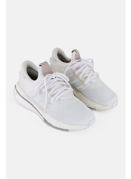 Adidas Kids Boy X-PLR Boost Lace Up Running Shoes, White  - Image 1