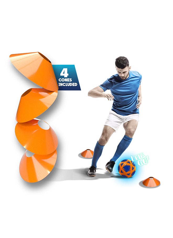 Smart Ball Skills Training Ball With Six Timed Activities:Includes Skills ball, sensor, four cones, bung, tool and instructions  - Image 4