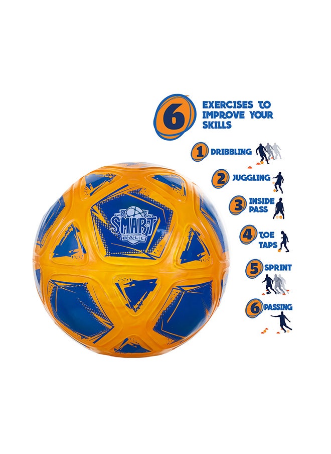 Smart Ball Skills Training Ball With Six Timed Activities:Includes Skills ball, sensor, four cones, bung, tool and instructions  - Image 2