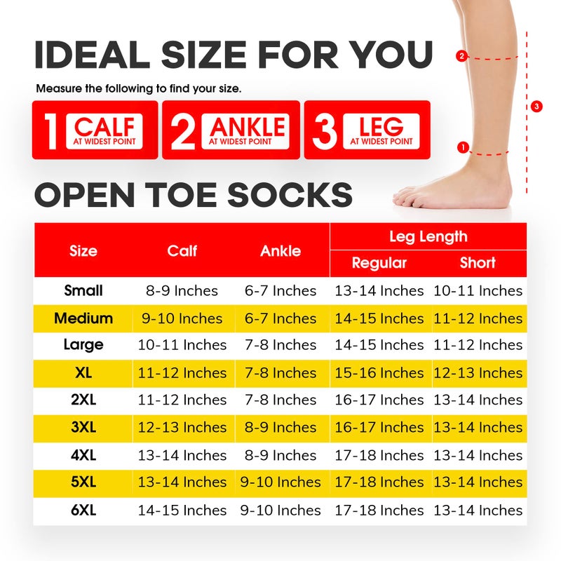 Lemon Hero Medical Compression Socks - Open Toe 15-20 Mmhg Zipper Compression Stockings For Men And Women - Lightweight Compression Socks For Pregnant Women & Nurses - Large  Beige [1 Pair] - Image 3