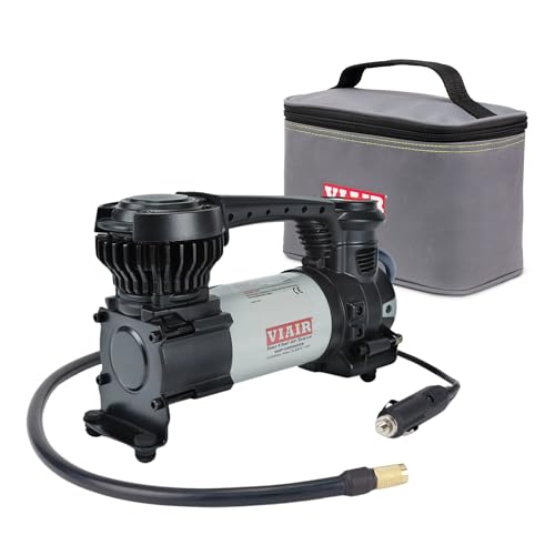 VIAIR Digital EVC85P - Portable Air Compressor Tire Inflator for Car, SUV & Truck | Preset Automatic Shut Off Feature | 12V Road Tire Pump Air Compressor 60 PSI - Image 1