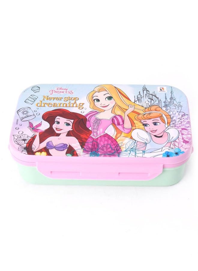 STRIDERS STRIDERS Disney Princess Lunch Box with Insulated Steel Container Magical Mealtime Companion for Age 3Y to 10Y  - Image 1