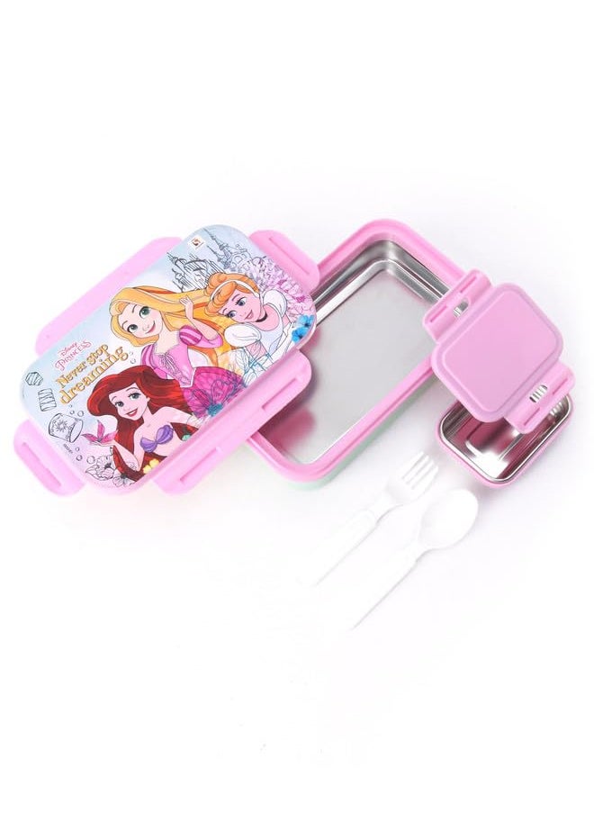 STRIDERS STRIDERS Disney Princess Lunch Box with Insulated Steel Container Magical Mealtime Companion for Age 3Y to 10Y  - Image 2