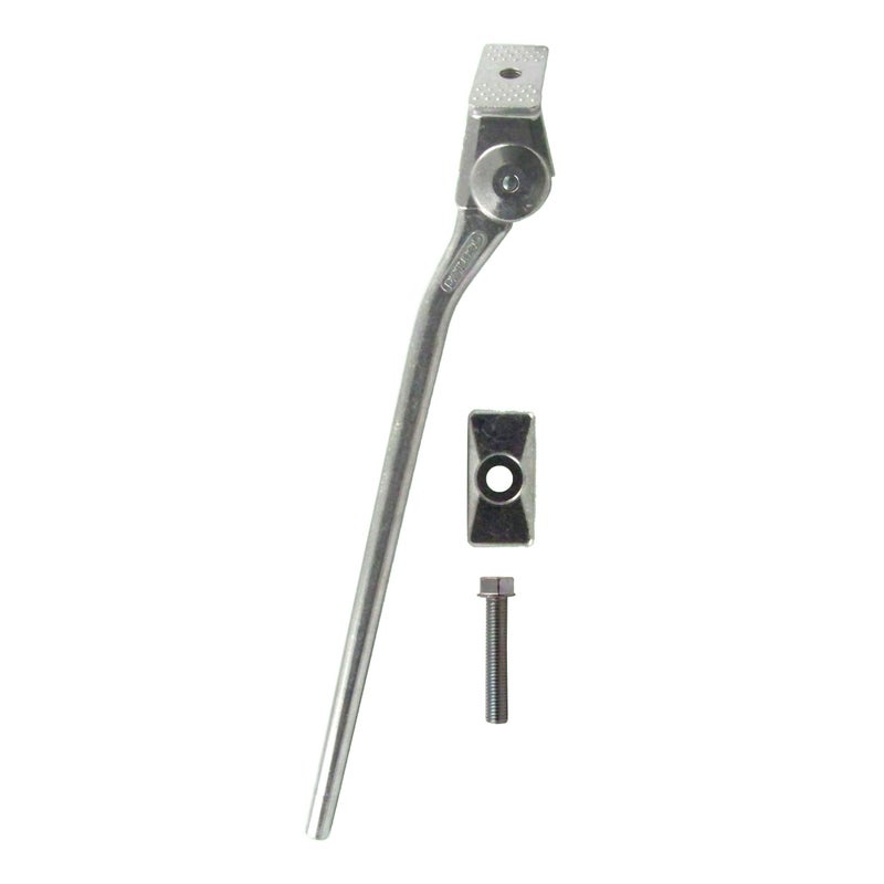 Greenfield KS2 285mm Kickstand Silver Standard Mount, Sold Each - Image 5