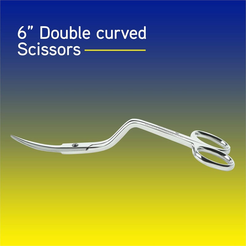 ThreadNanny 6 Inch DoubleCurved Machine Embroidery Scissors from ThreadNanny - Image 2