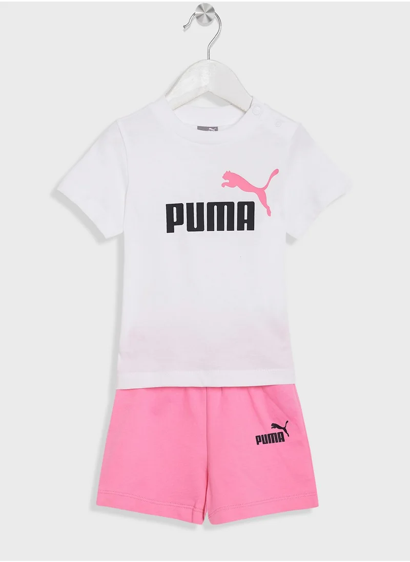 PUMA Kids Minicats T-Shirt   & Shorts Set