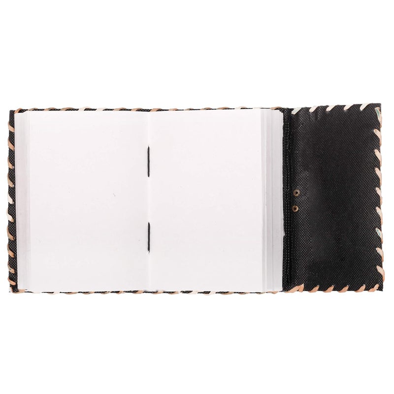 Tuzech Jornal Leather Diary to Write Poems, Notebook Personal Memoir for Office Home Unlined Paper Best Present Art Sketchbook Travel Daily Use with Lock&Key Majestic Brown (7 Inches-5 Inches) - Image 5