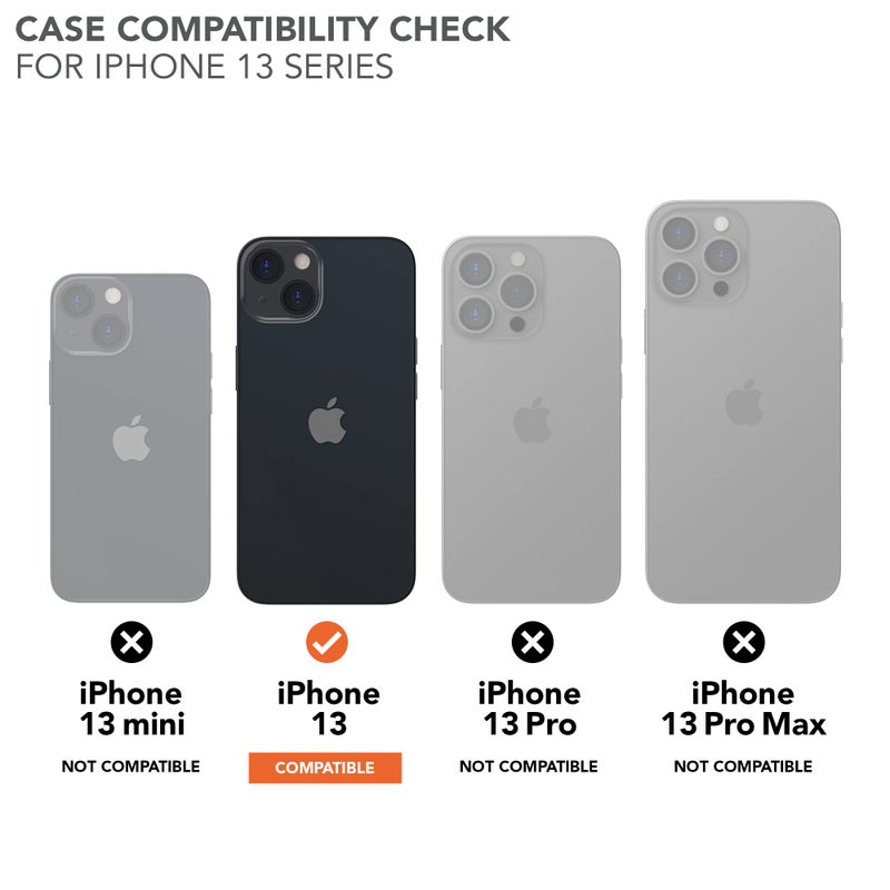 Rokform - iPhone 13 Case, Rugged Series, Dual Magnet Plus MagSafe Compatible, Magnetic Protective Apple Gear, iPhone Cover with RokLock Twist Lock, Drop Tested Armor (Black) - Image 2