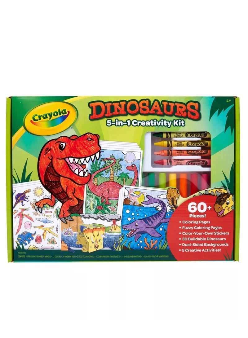 Crayola Dinosaurs 5-in-1 Creativity Kit - Image 1