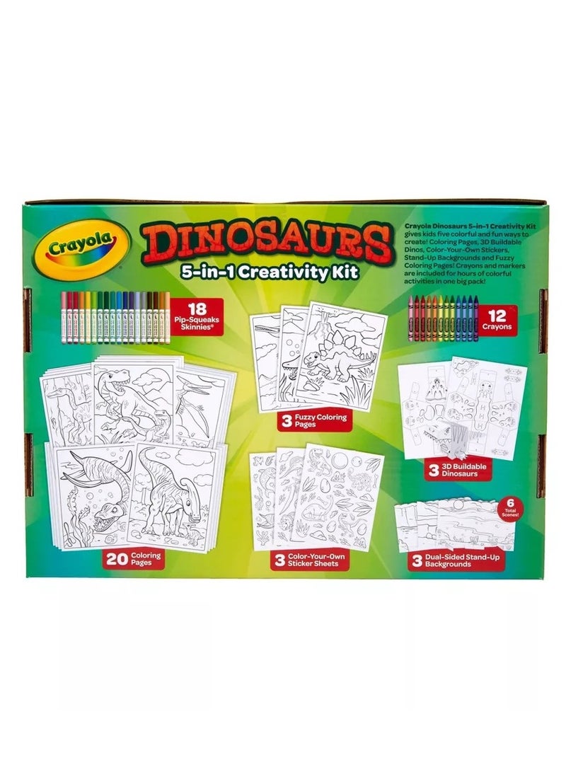 Crayola Dinosaurs 5-in-1 Creativity Kit - Image 3