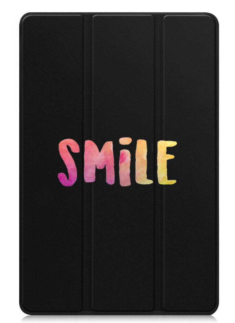 Protective Flip Case For Huawei MatePad Pro 11 (2024) With Trifold Stand Auto Wake Sleep Shockproof Cover Smile
