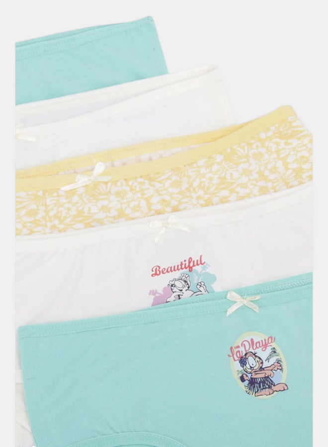 Carina Pack of 5 Colored Brief Panties - Image 3