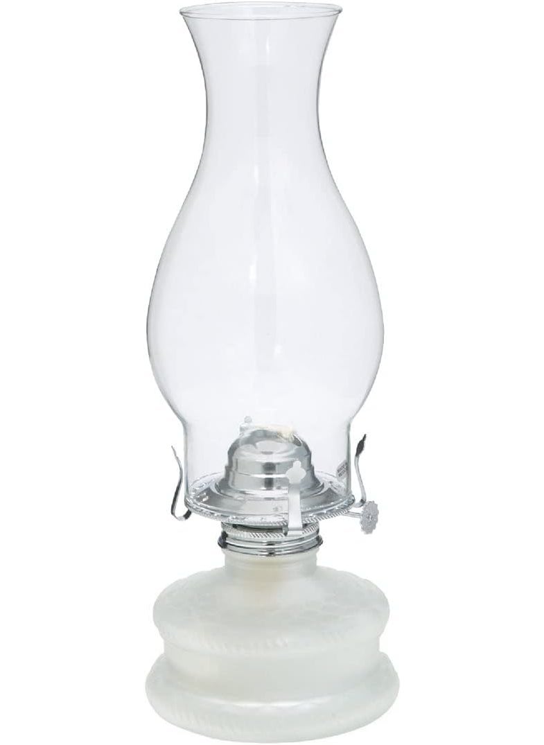 Lamplight Lamplight Farms 22300 Classic Oil Lamp Frosted Base 