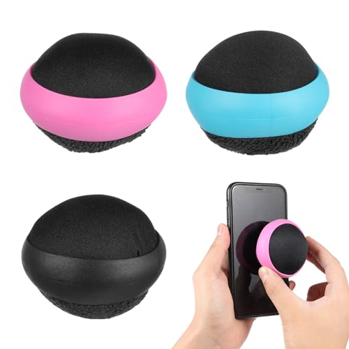 DOITOOL 3 Pack Touch Screen Cleaner Balls Screen Cleaning Ball Phone Cleaning Ball Touch Screen Cleaning Ball for Cell Phone Monitor, Random Color - Image 1