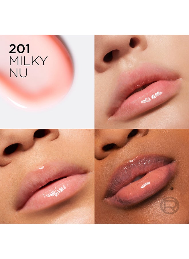 L'OREAL PARIS Paradise Plump Ambition Shade Milky Nu 201  - Image 4