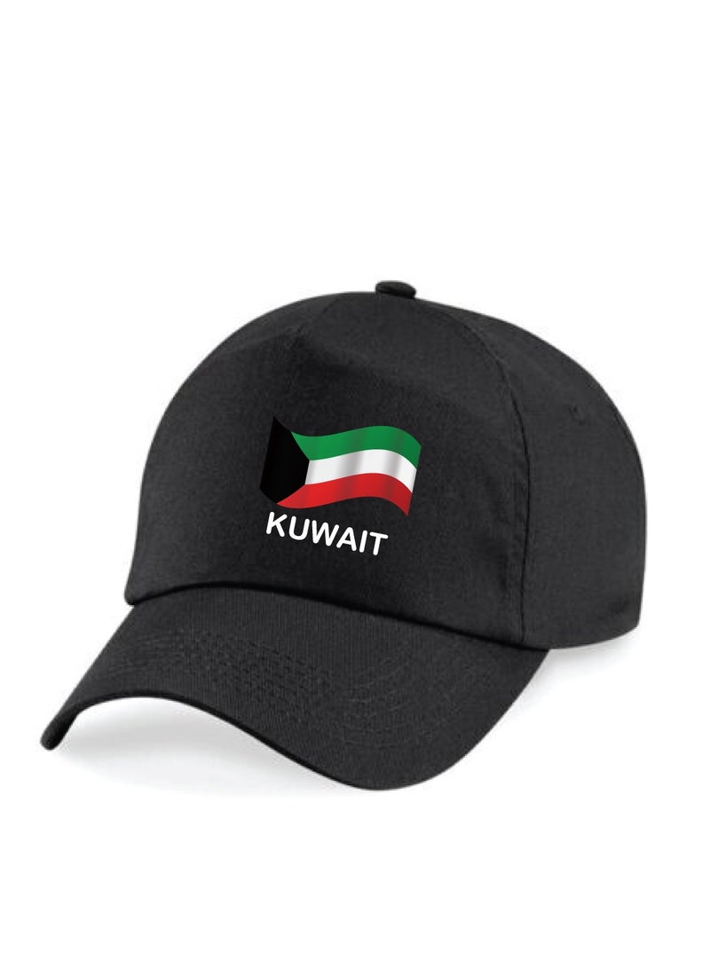 PRINTSHOP4ME Kuwait National Day Gift Set for Girls - T-Shirt - Cap - Badge and Flag Set - Celebrate Kuwait National Day with this Kids Combo Pack in Style - Image 4