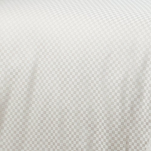 Spread Spain Cotton Oxford 400 Thread Count Geometric Pattern King Size Double Bed Zipper Duvet/Quilt Cover Soft and Comfy Duvet Cover Champagne (90" x 108" inch) - Image 5