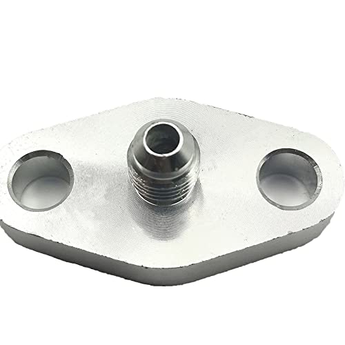 DEVMO RACING 10AN Fitting T3 T4 Turbo Oil Drain Outlet Flange Gasket Adapter Kit - Image 4