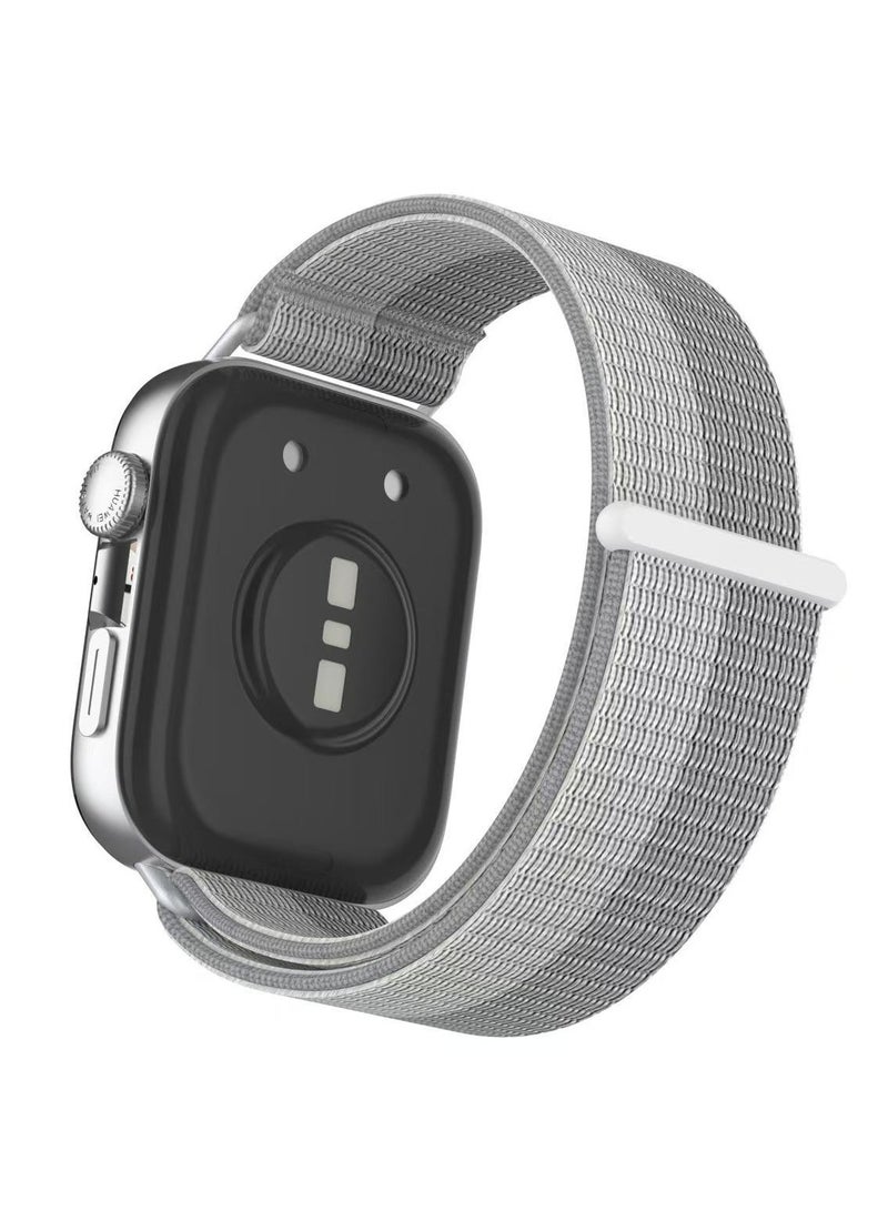 DKNG Huawei Watch Fit 4 Pro / Fit 4 / Fit 3  Nylon Band Replacement Strap Gray - Image 1