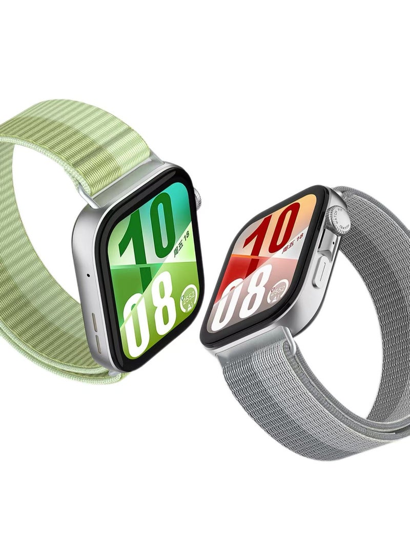 DKNG Huawei Watch Fit 4 Pro / Fit 4 / Fit 3  Nylon Band Replacement Strap Gray - Image 2