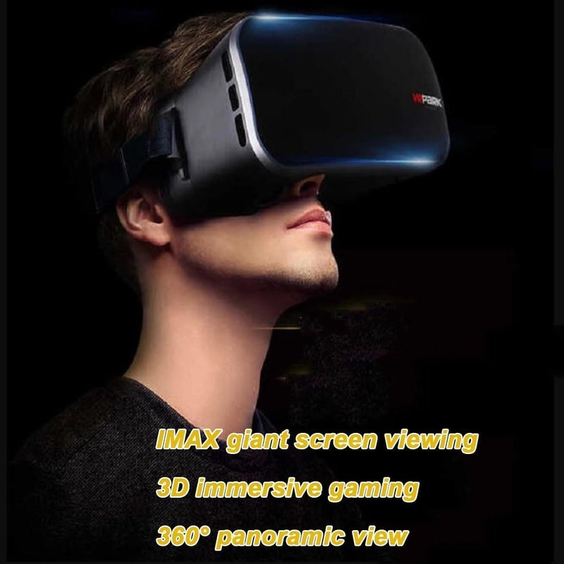 VR Smart 3D Glasses Upgraded VR Headset Smart 3D Virtual Reality HD Blue Light Eye Protection VR Glasses Compatible for Android iOS Systems Can Be Used Supporting Myopia - Image 3