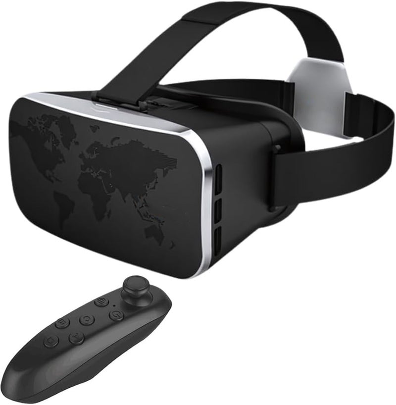 VR Smart 3D Glasses Upgraded VR Headset Smart 3D Virtual Reality HD Blue Light Eye Protection VR Glasses Compatible for Android iOS Systems Can Be Used Supporting Myopia - Image 1