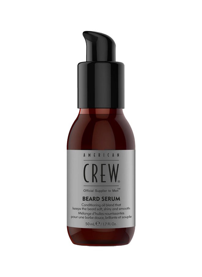 AMERICAN CREW Beard Conditioner Serum, Conditioning Oil Blend For Soft, Shiny And Smooth Beard 50ml  - Image 1