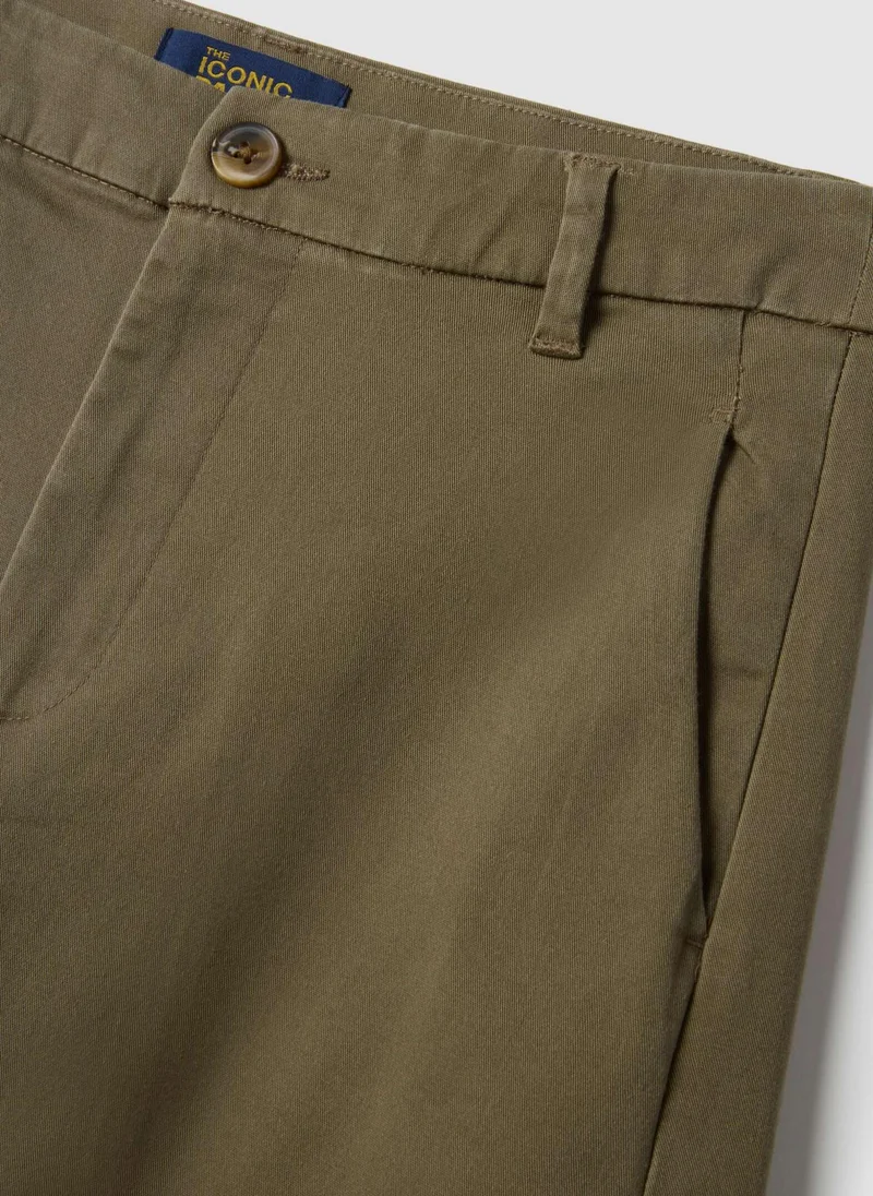 Ovs  OVS Stretch cotton regular fit chino trousers for Women | Best Price UAE