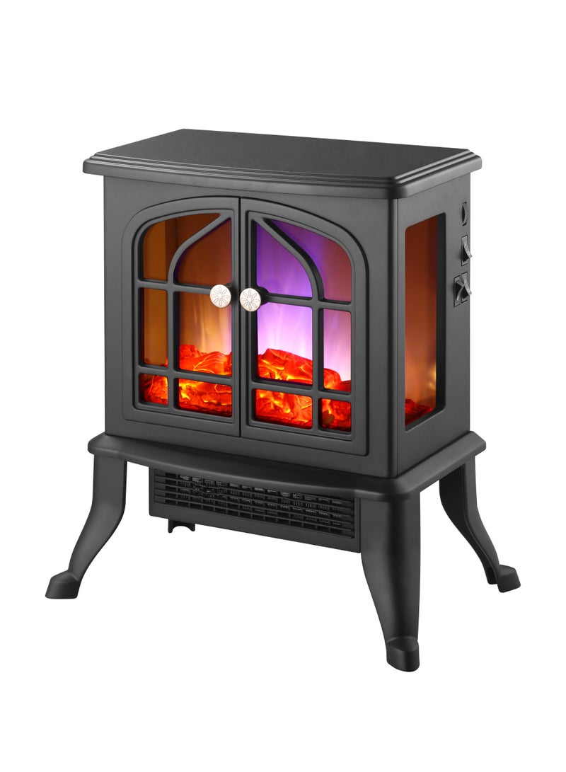 Denx Portable Ceramic Fan Heater | Energy-Efficient PTC Heating, Tip-Over Safety & 2 Heat Settings | Ideal for Home, Office & Personal Use - Image 1