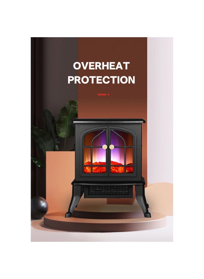 Denx Portable Ceramic Fan Heater | Energy-Efficient PTC Heating, Tip-Over Safety & 2 Heat Settings | Ideal for Home, Office & Personal Use - Image 4