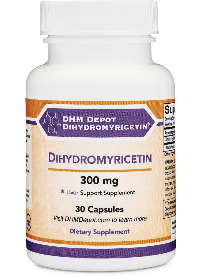 Double Wood Supplements Dihydromyricetin - 30 X 300 Mg Capsules - Image 1