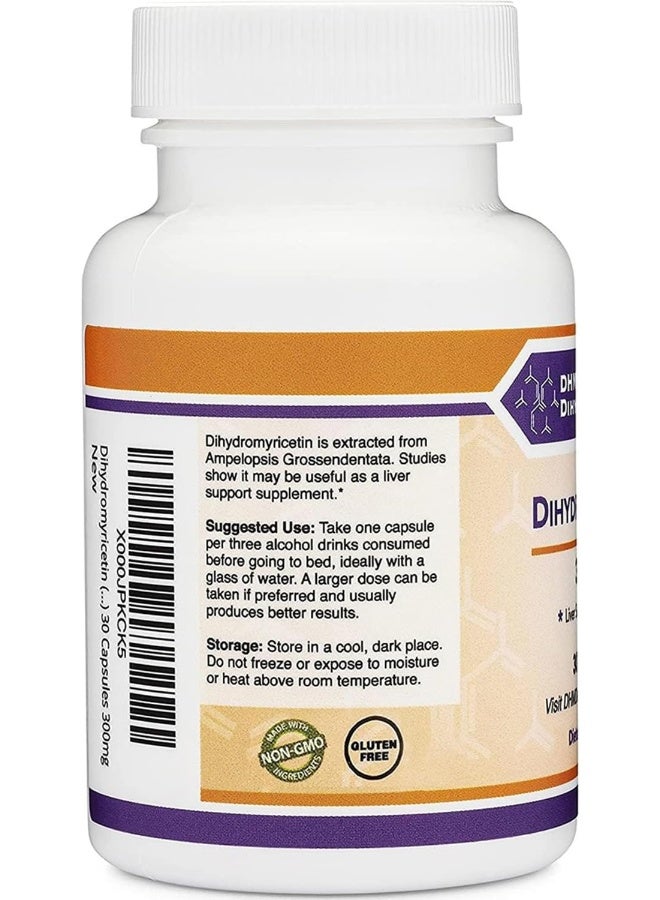 Double Wood Supplements Dihydromyricetin - 30 X 300 Mg Capsules - Image 4