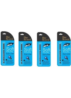 Blue Heaven Soft Kajal Pack Of 4 (Black 35 G)  - Image 1