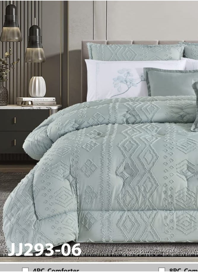Moon Double quilt set, summer mattress, 6 pieces, medium fixed filling, size 230 x 250  - Image 3