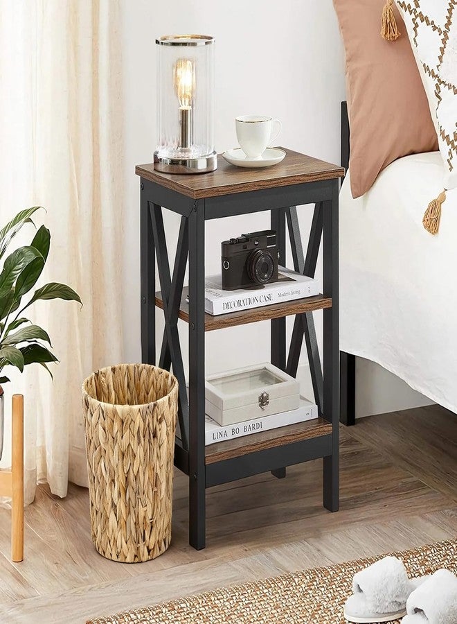 EITMOW Water Hyacinth Wicker Trash Can, Handwoven Natural Fiber Waste Basket, Small Boho Decorative Garbage Bin for Bathroom, Bedroom, Office, 7.5"×6.5"×11" - Image 4