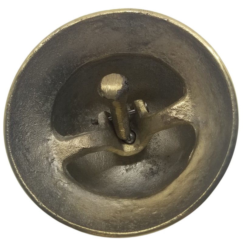 Upper Deck Solid Brass Victorian Style Service Desk Bell - Image 5