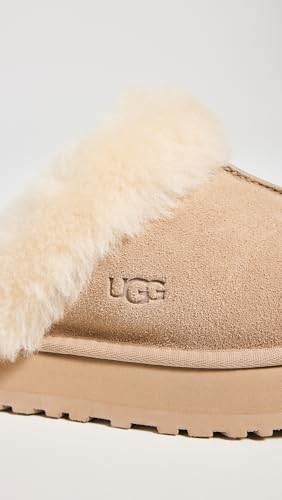 UGG Women's DISQUETTE Slipper, Sand, 10 - Image 5