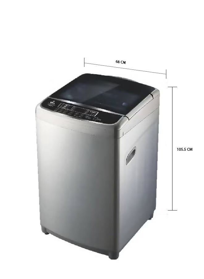 W.BOX W Box Top-Loading Washing Machine – 10 kg, Silver - Image 4