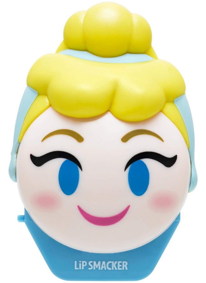 Lip Smacker Disney Cinderella Emoji Lip Balm Flavored Bibbity Bobbity Berry Clear For Kids  - Image 1