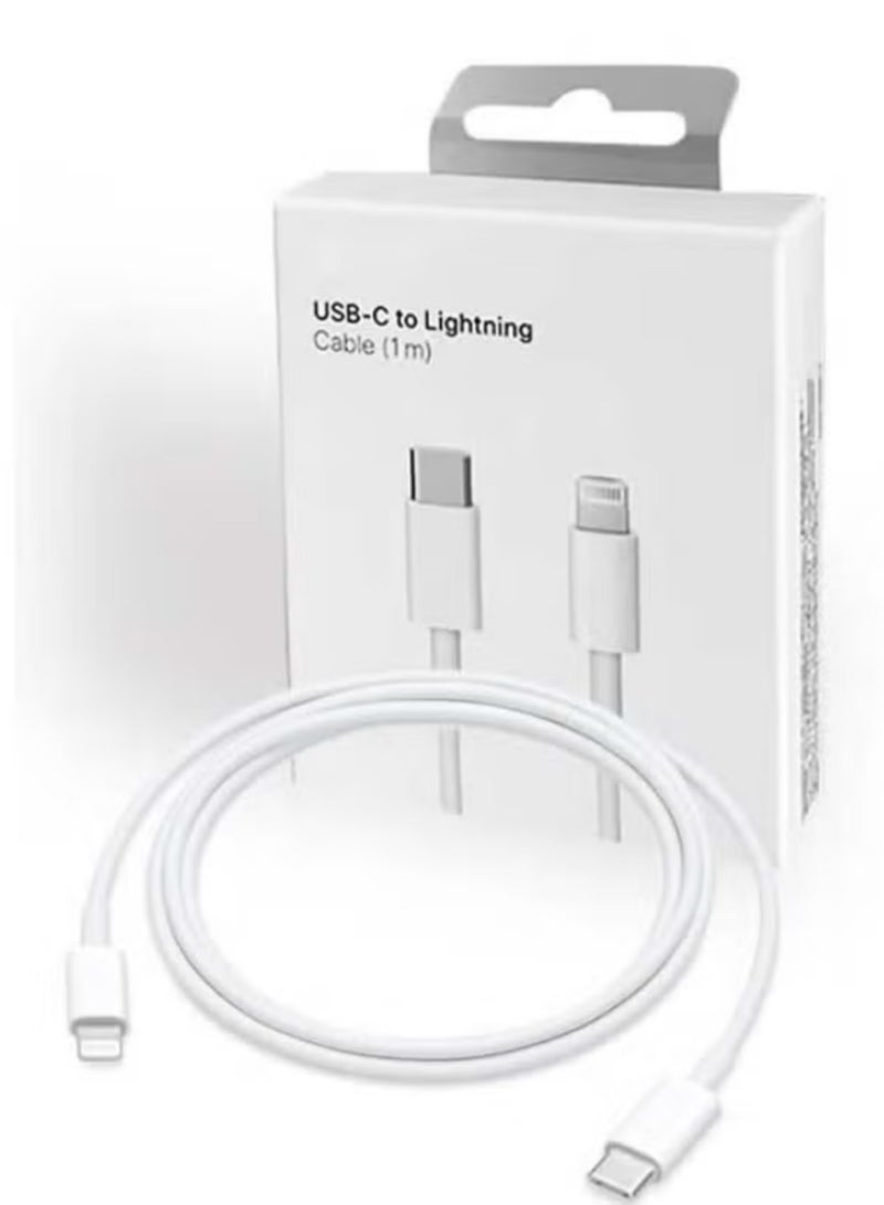 دا ارتفول بليند كابل شاحن iPhone وiPad والكمبيوتر اللوحي بطول 1 متر، كابل USB C إلى Lightning، شحن سريع، توصيل طاقة PD 20 وات، كابل iPhone مناسب لـ iPhone 14/14 Pro/14 Plus/14 Pro Max، iPad Pro، iPhone 8-13، جميع السلاسل - Image 2