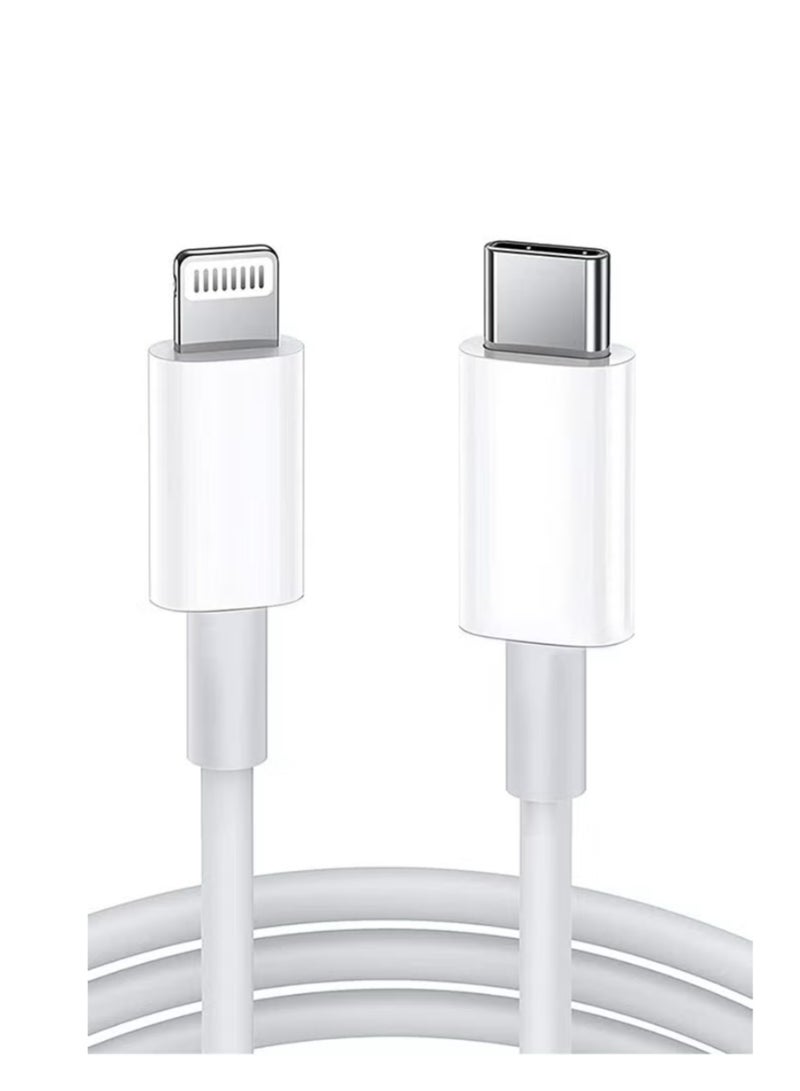 دا ارتفول بليند كابل شاحن iPhone وiPad والكمبيوتر اللوحي بطول 1 متر، كابل USB C إلى Lightning، شحن سريع، توصيل طاقة PD 20 وات، كابل iPhone مناسب لـ iPhone 14/14 Pro/14 Plus/14 Pro Max، iPad Pro، iPhone 8-13، جميع السلاسل - Image 1
