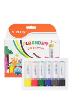 YPLUS Tempera Colouring Pencils - Colour-Intensive Wax Crayons and Colouring Sites in a Set, Perfect Toy for Children - Creative Drawing Made Easy - 6 Colours - pzsku/ZD38E6EF9DFF844BE373BZ/45/_/1723304364/2630acd0-68f6-47a7-94f7-57d74d41b24f