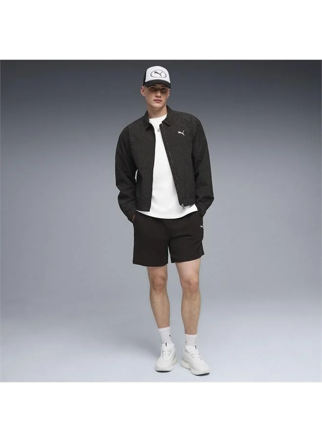 Puma PUMA Black Wardrobe Essentials Relaxed Shorts Men for Men | Best Price UAE