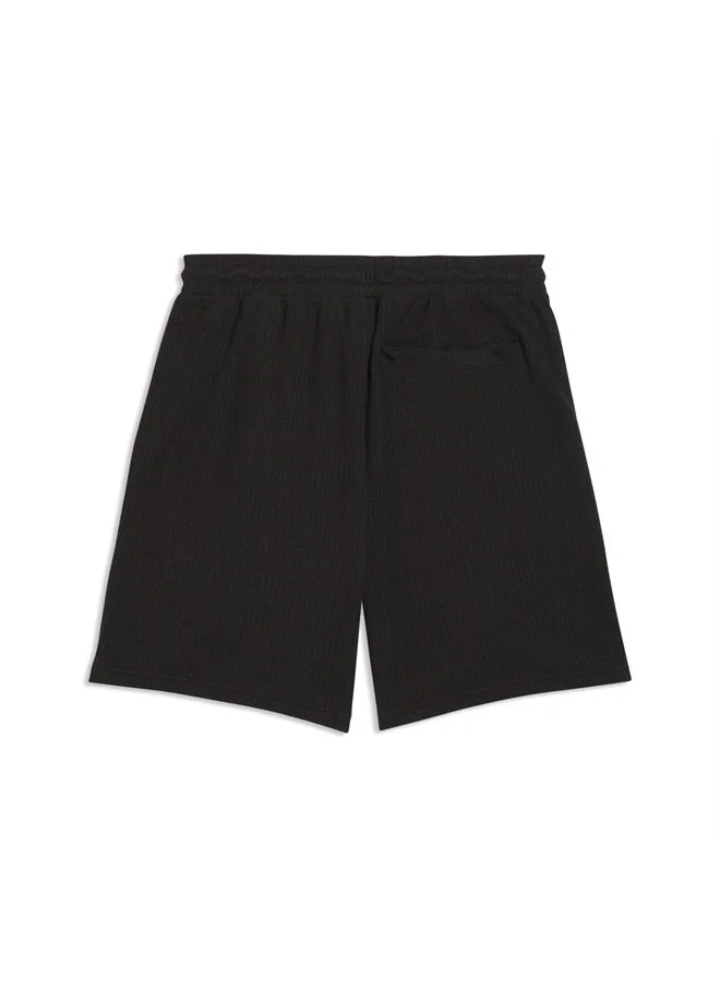 Puma PUMA Black Wardrobe Essentials Relaxed Shorts Men for Men | Best Price UAE